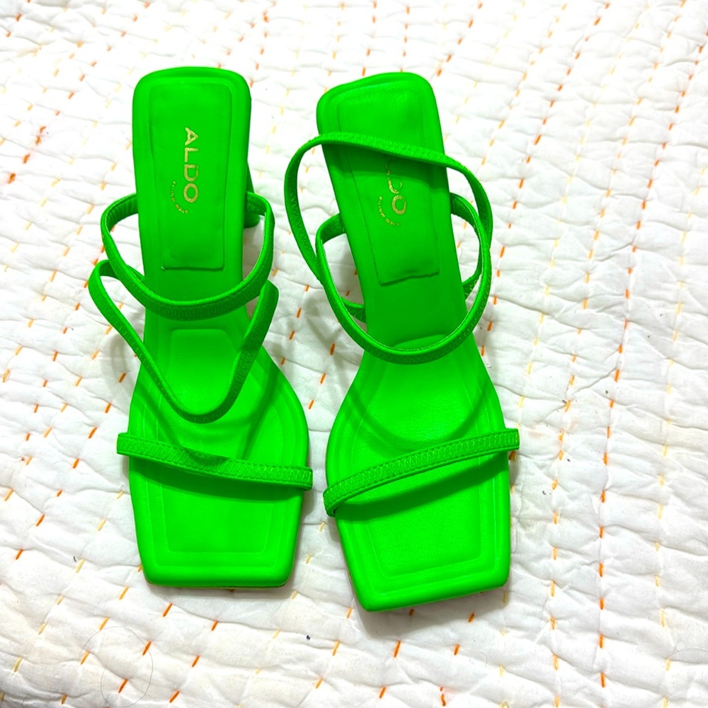 Strappy heeled sandals